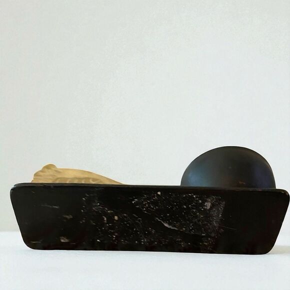 Vintage Metal Hand Painted Bunny Chicken Egg Holders Primitive Style Farm Animal - Picture 6 of 9